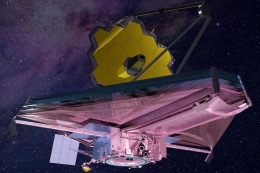James Webb teleskop ruang angkasa tercanging yang pernah dibuat oleh manusia. Photo : NASA 