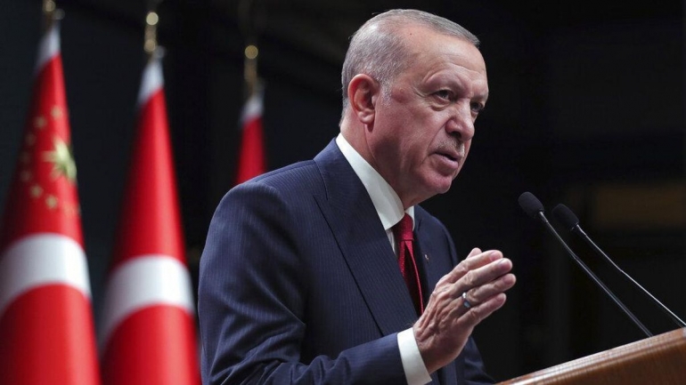 Presiden Turki Recep Tayyip Erdogan (Foto: AP/Francisco Seco) 