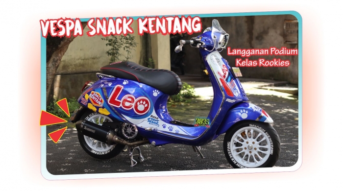 Decal Vespa Metik Keren/dokpri