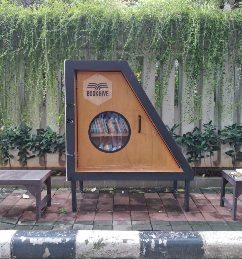 Jakarta Bookhive di kawasan Taman Situ Lembang, Jakarta, Selasa (7/12/2021) Dokpri