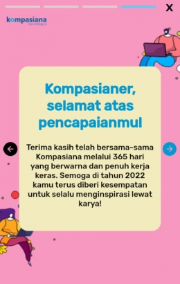 Ss ucapan kaleidoskop/kompasiana.com
