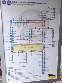 Peta Rute Bus Kita | Dokumentasi Pribadi