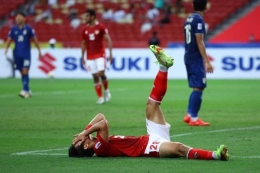 Timnas Indonesia tidak mampu berbuat banyak menghadapi Thailand (foto: detik.com)