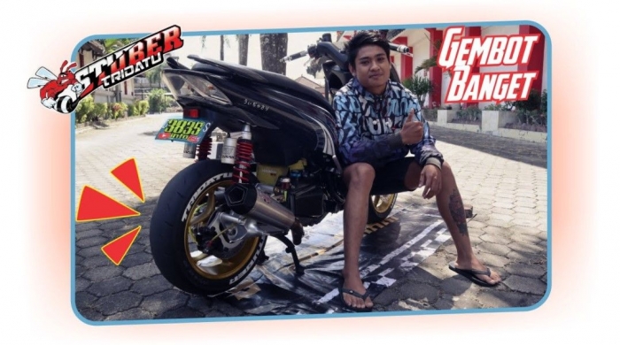 Modif lexi 125 Hedon kaki gembot/dokpri