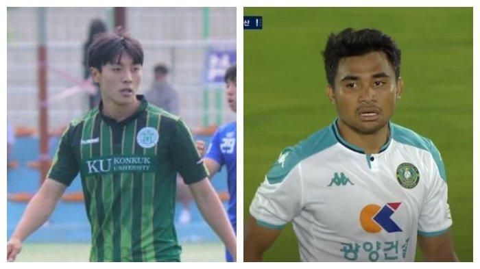 Putra kedua Shin Tae-yong, Shin Jae-hyeok dan Asnawi Mangkualam (kolase Tribun-Timur.com)