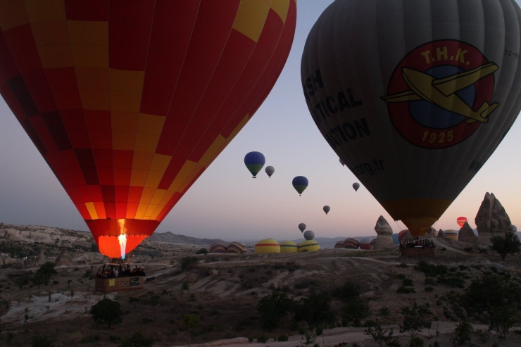 Balon udara di Cappadocia (Dokumentasi pribadi)