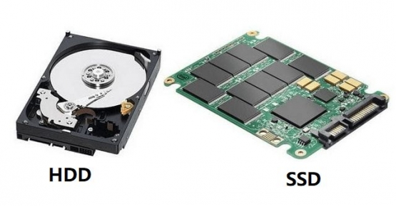 HDD VS SSD [Sumber Gambar: Yehezkiel Allen]