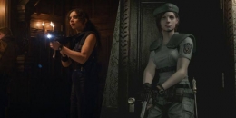 Contoh perbedaan desain karakter Jill Valentine (screenrant.com)