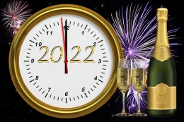 Ilustrasi tahun baru 2022 oleh blende12 dari pixabay.com