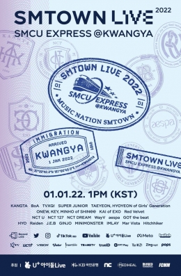 Poster SMTOWN Live 2022/Foto: Twitter.com@SMTOWNGLOBAL