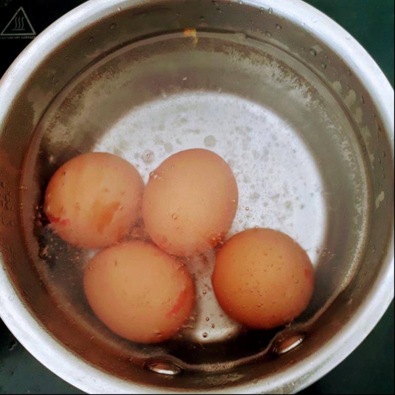 Telur Rebus | Dokumentasi pribadi 