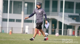 Shin Tae yong tetap aman posisinya sebagai pelatih Timnas Indonesia (Foto PSSI.org). 
