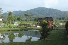 Kampung Halaman dengan Keindahan Alamnya, rumah masa kecil, tempat bermain yang membuat kangen perantau (Foto by Joko Dwi)