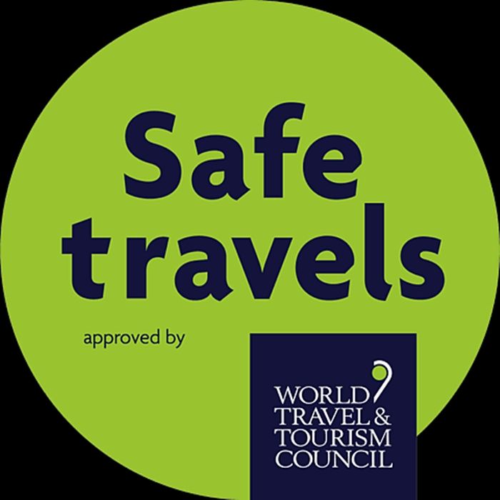 Sertifikat Safe Travels yang dikeluarkan WTTC. Sumber: www.wttc.org