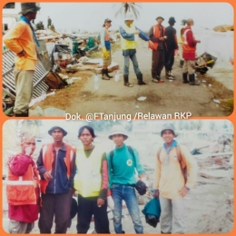 Sebagian tim relawan RKP dalam persiapan evakuasi mayat di Meulaboh (Dok. Firdaus Tanjung)
