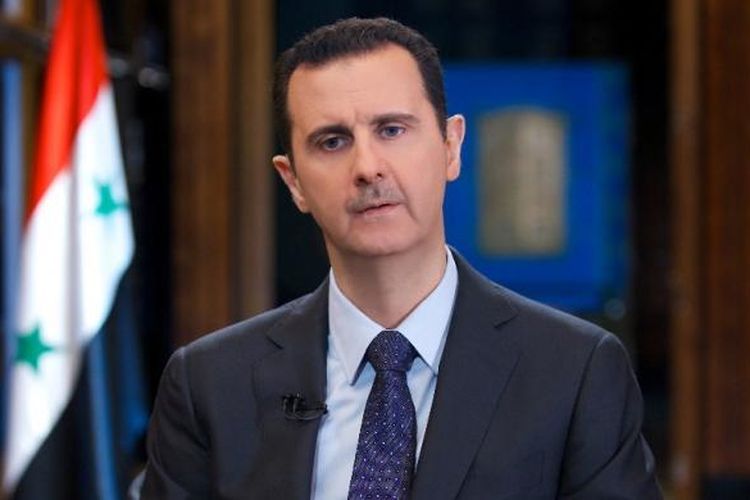 Presiden Suriah, Bashar al-Assad.( SANA / AFP/kompas.com)