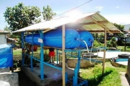 Biogas desa Paling Serumpun. (Foto LTA/dokpri/Fatmi Sunarya)