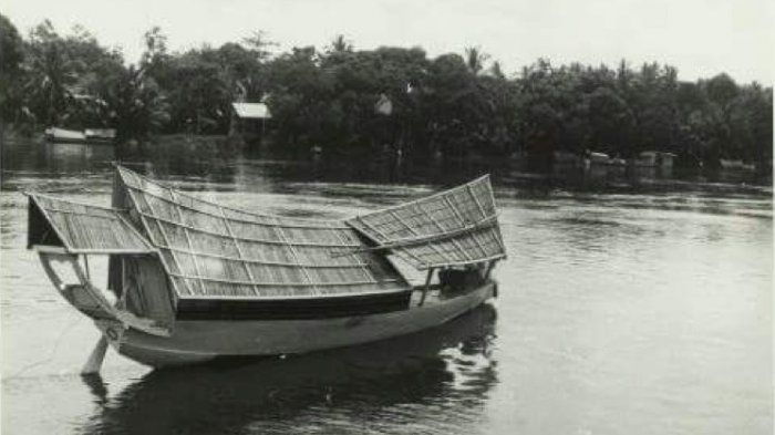 Perahu Kajang Foto : tribunsumsel