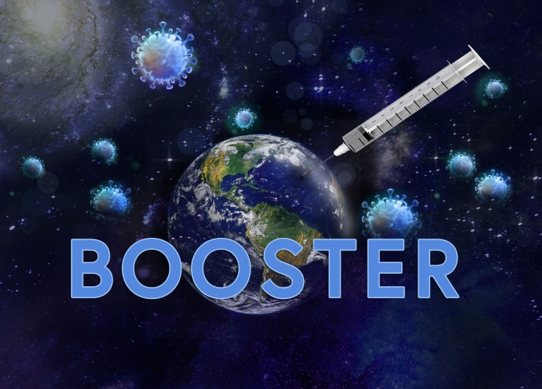 Ilustrasi vaksin booster oleh Alexandra_Koch dari pixabay.com