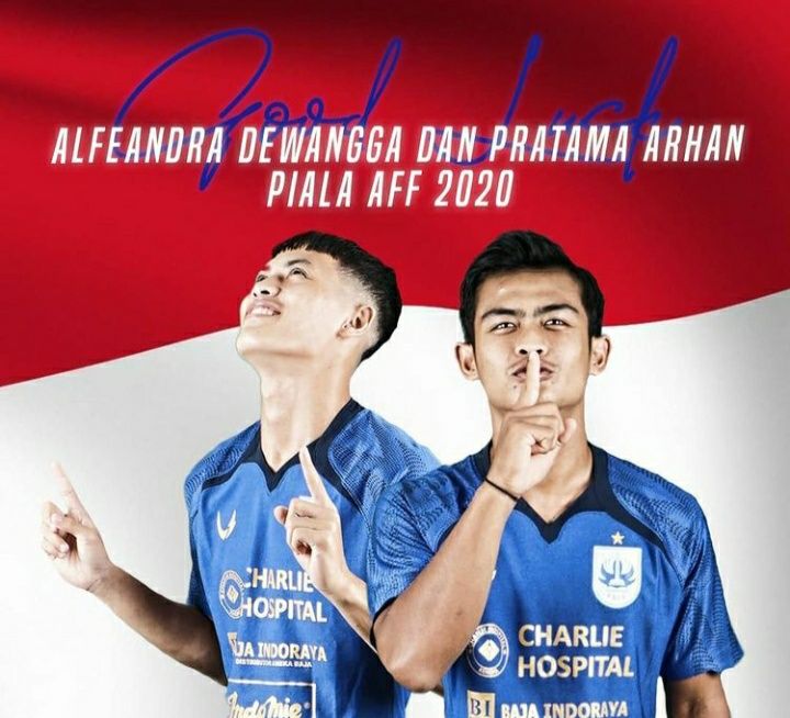 Pratama Arhan dan Alfeandra Dewangga merupakan pemain muda PSIS Semarang (foto: ig psisofficial)
