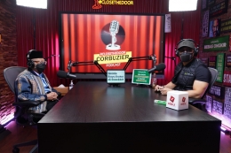 Wawancara podcast Deddy Corbuzier bersama wapres Ma'ruf Amin (Sumber: www.obsessionnews.com)