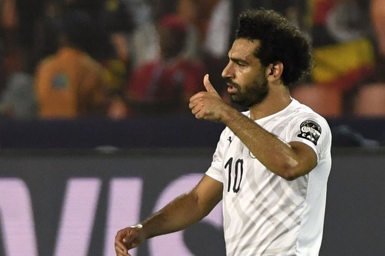 Mohamed Salah (Mesir) akan beradu tajam dengan Sebastien Haller (Pantai Gading) di Piala Afrika 2021 (Sumber : kompas.ccom)