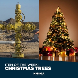 Sama-sama Christmas Tree, namun berbeda penggunaannya. Sumber: Facebook New Mexico Oil and Gas.