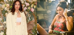 foto : Instagram/@meganfox (kiri), cuplikan Megan Fox dalam film Transformers (kanan)