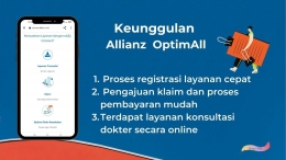 Keunggulan Allianz OptimAll, ilustrasi Bayu Fitri menggunakan canva