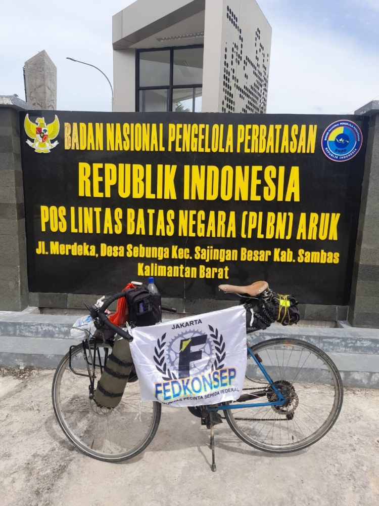 Member komunitas Fedkonsep touring Jakarta-Borneo/dokpri