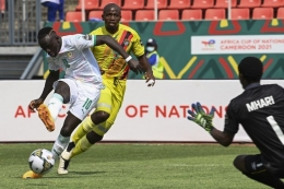 Salah satu aksi penyerang Senegal, Sadio Mane di AFCON 2021 (Sumber : kompas.com)