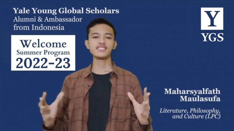 Maharsyalfath Maulasufa, pelajar multi-talenta asal Jombang Jawa Timur, dinobatkan sebagai ambassador Indonesia untuk Yale Young Global Scholars YYGS.