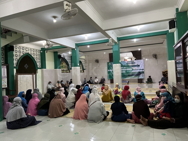 Tabligh Akbar yang diadakan KKN Alternatif 76 Unit II.C.3 Universitas Ahmad Dahlan di Rejowinangun, Yogyakarta (Foto Istimewa)