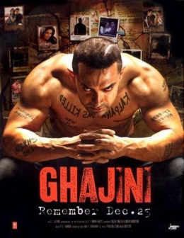 Poster Film GHAJINI / Sumber Gambar imdb