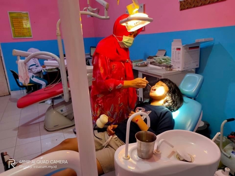 Bisa untuk cabut gigi anak. | Dokumentasi Pribadi