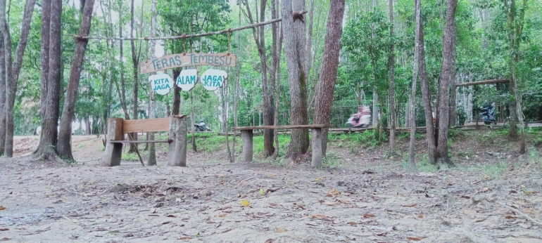 Salahsatu sudut Hutan Kota Muara Bulian (Dokpri)