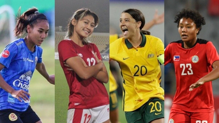 4 Pemain Bintang Asia Pilihan AFC di AFC Women's Asian Cup India 2022 (Sumber: the-afc.com)