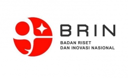 Ilustrasi logo BRIN (Sumber: Badan Riset dan Inovasi Nasional via Kompas.com)