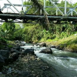 Sempadan sungai Kalistail, Sempu, Banyuwangi. Dok. Pribadi