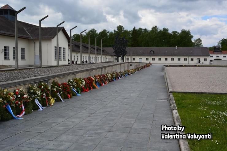 Foto situs sejarah kamp konsentrasi Dachau di Jerman. (Sumber: Dokumentasi Walentina)