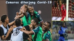  (Comoros, kejutan di AFCON 2021 terancam kekurangan pemain /Sumber foto : Dailymail.co.uk / worldsoccertalk.com / supersport.com)