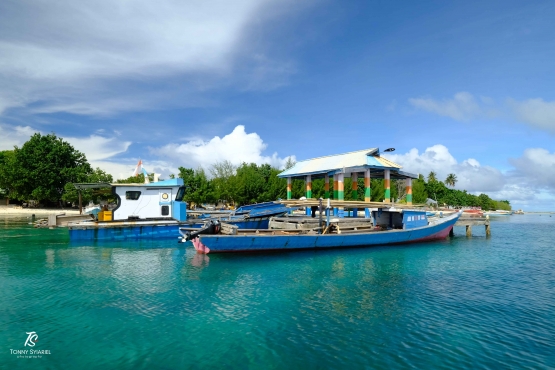 Pulau Kolorai di Morotai- Maluku Utara. Sumber: dokumentasi pribadi