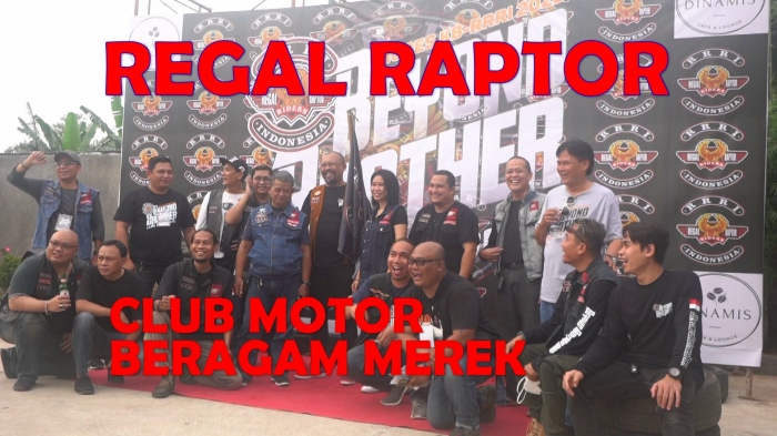 Komunitas Regal Raptor Riders Indonesia. Foto: Isson Khairul