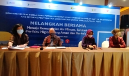 Lokakarya Purna IUWASH PLUS jadi program pemuncak setelah berjalan 5 tahun di Indonesia (Dokpri)