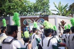 Drum band dari Kampung Sutra/Dokumentasi KKM-DR UIN Maliki
