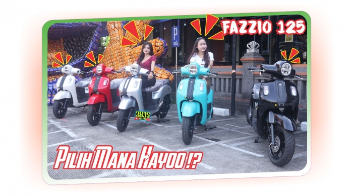 Pilihan Warna Fazzio 125/dokpri