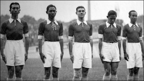 Kesebelasan Hindia Belanda di Piala Dunia Perancis 1938 (Sumber: bbc.com) 