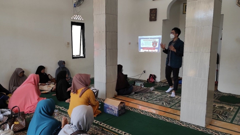 Sesi Presentasi Anti-Narkoba dan Gizi (Dokpri)