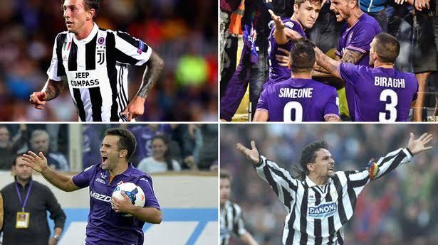 Rivalitas Juventus dan Fiorentina (Mirror.co.uk)