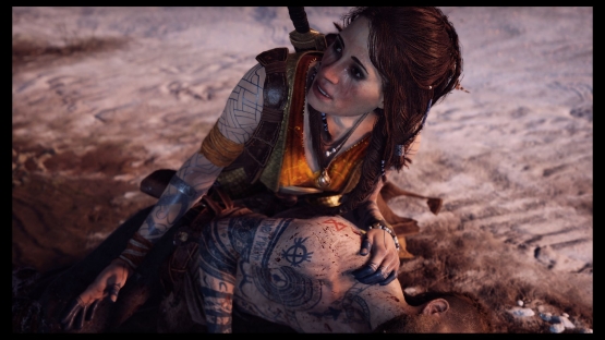 Picture. 4 Freya In Anger Over Baldur's Death (Source: Sony PlayStation)